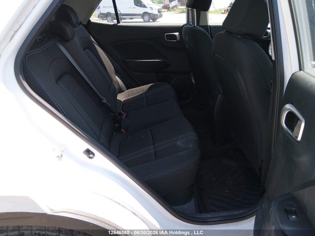 12646585 :رقم المزاد ، KMHRC8A32MU128580 vin ، 2021 Hyundai Venue Sel/denim مزاد بيع