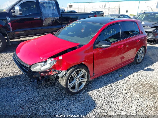 12646624 :رقم المزاد ، WVWPF7AJ2CW245381 vin ، 2012 Volkswagen Golf R مزاد بيع