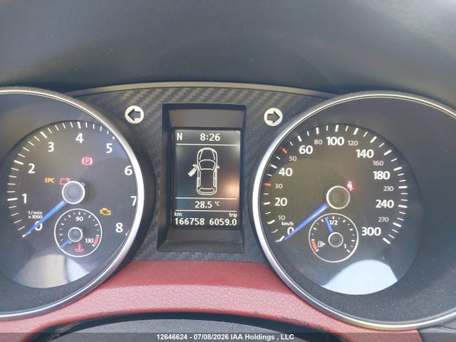 12646624 :رقم المزاد ، WVWPF7AJ2CW245381 vin ، 2012 Volkswagen Golf R مزاد بيع