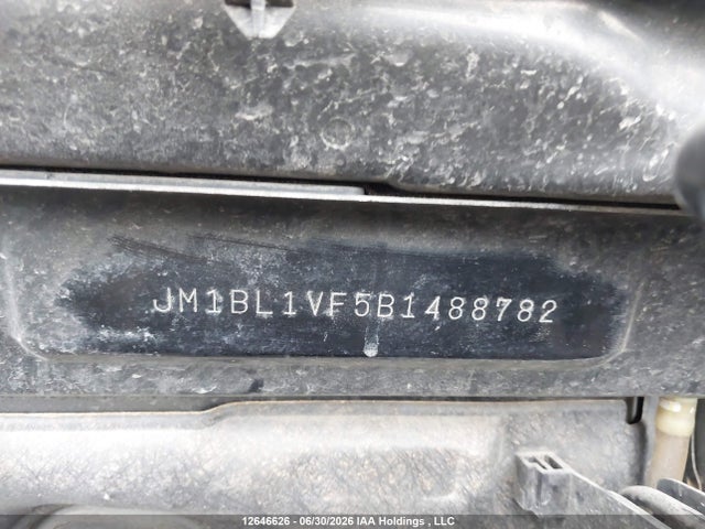 12646626 :رقم المزاد ، JM1BL1VF5B1488782 vin ، 2011 Mazda Mazda3 Gs مزاد بيع