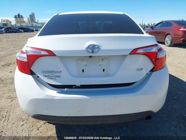 2014 Toyota Corolla L/le/le Pls/prm/s/s Pls მანქანა იყიდება აუქციონზე, vin: 2T1BURHE6EC115118, აუქციონის ნომერი: 12646635