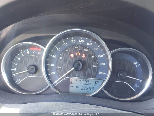 2014 Toyota Corolla L/le/le Pls/prm/s/s Pls მანქანა იყიდება აუქციონზე, vin: 2T1BURHE6EC115118, აუქციონის ნომერი: 12646635
