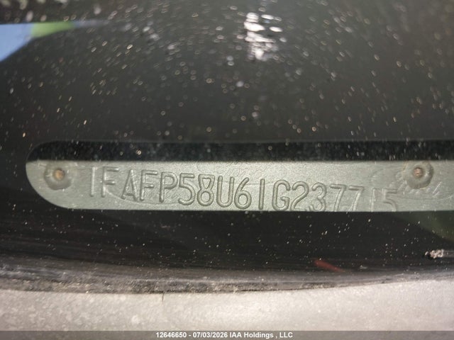 Продаж на аукціоні авто 2001 Ford Taurus Se, vin: 1FAFP58U61G237715, номер лоту: 12646650