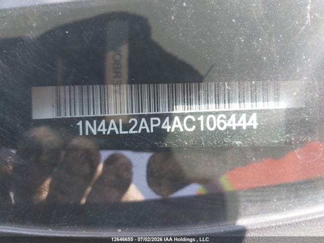 Aukcja sprzedaży 2010 Nissan Altima S, vin: 1N4AL2AP4AC106444, numer aukcji: 12646655