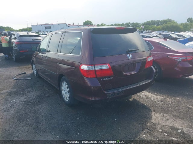 12646659 :رقم المزاد ، 5FNRL38297B511966 vin ، 2007 Honda Odyssey Lx مزاد بيع