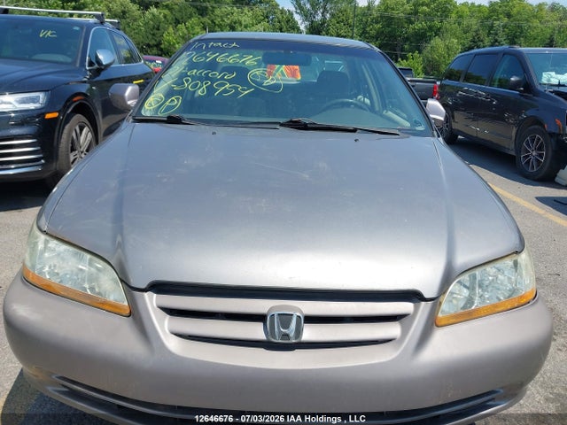 2001 Honda Accord Lx მანქანა იყიდება აუქციონზე, vin: 1HGCG56431A808954, აუქციონის ნომერი: 12646676