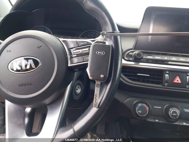 12646677 :رقم المزاد ، 3KPF54AD1KE039579 vin ، 2019 Kia Forte Ex/ex Limited/ex Premium/ex+ مزاد بيع