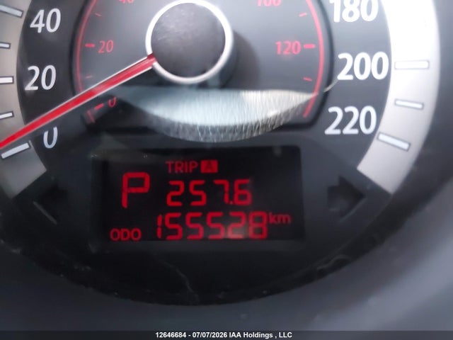 12646684 :رقم المزاد ، KNAFT5A26C5598663 vin ، 2012 Kia Forte5 2.0l Lx مزاد بيع