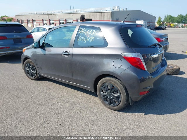 2014 Toyota Yaris Ce მანქანა იყიდება აუქციონზე, vin: VNKJTUD39EA014690, აუქციონის ნომერი: 12646685