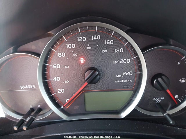 2014 Toyota Yaris Ce მანქანა იყიდება აუქციონზე, vin: VNKJTUD39EA014690, აუქციონის ნომერი: 12646685