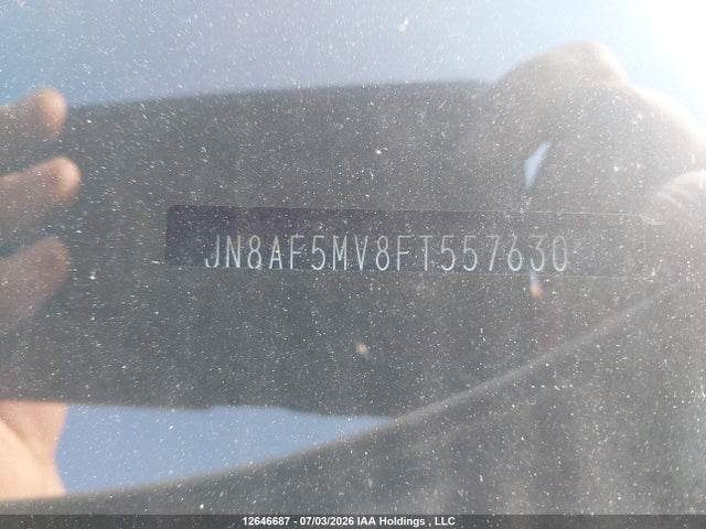 Продаж на аукціоні авто 2015 Nissan Juke, vin: JN8AF5MV8FT557630, номер лоту: 12646687