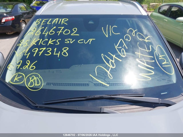 3N1CP5CV4SL497348 Nissan Kicks Play Sv Cvt