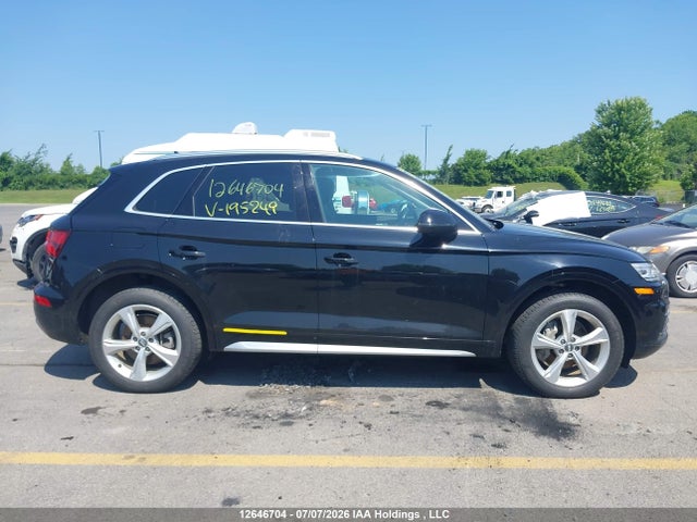 2018 Audi Q5 2.0t Progressiv მანქანა იყიდება აუქციონზე, vin: WA1BNAFY5J2195249, აუქციონის ნომერი: 12646704