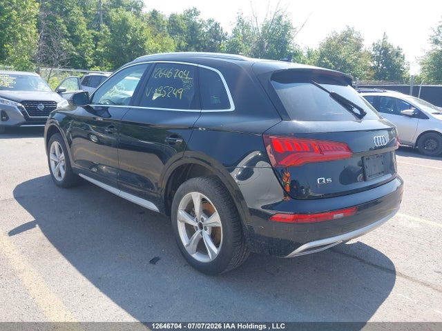 2018 Audi Q5 2.0t Progressiv მანქანა იყიდება აუქციონზე, vin: WA1BNAFY5J2195249, აუქციონის ნომერი: 12646704