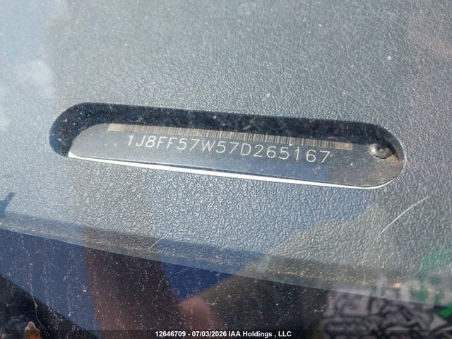 12646709 :رقم المزاد ، 1J8FF57W57D265167 vin ، 2007 Jeep Compass Limited مزاد بيع
