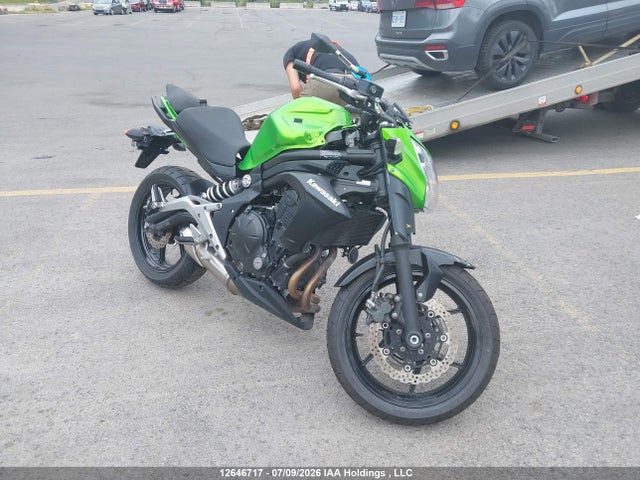 12646717 :رقم المزاد ، JKAEREE17DDA13124 vin ، 2013 Kawasaki Er650 E مزاد بيع