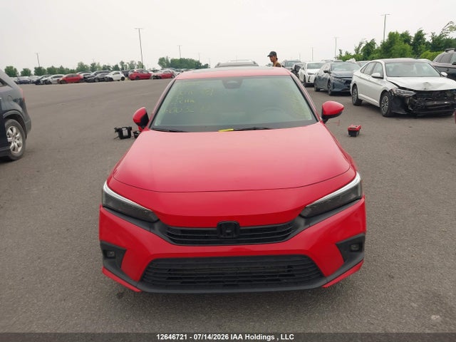 2022 Honda Civic Touring მანქანა იყიდება აუქციონზე, vin: 2HGFE1F97NH003277, აუქციონის ნომერი: 12646721