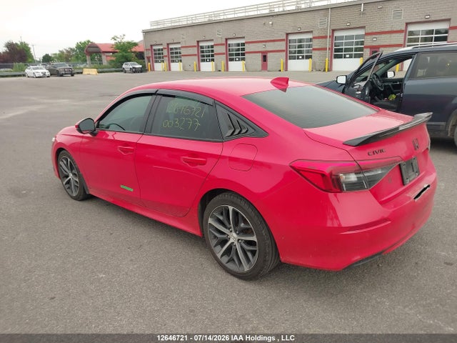 2022 Honda Civic Touring მანქანა იყიდება აუქციონზე, vin: 2HGFE1F97NH003277, აუქციონის ნომერი: 12646721