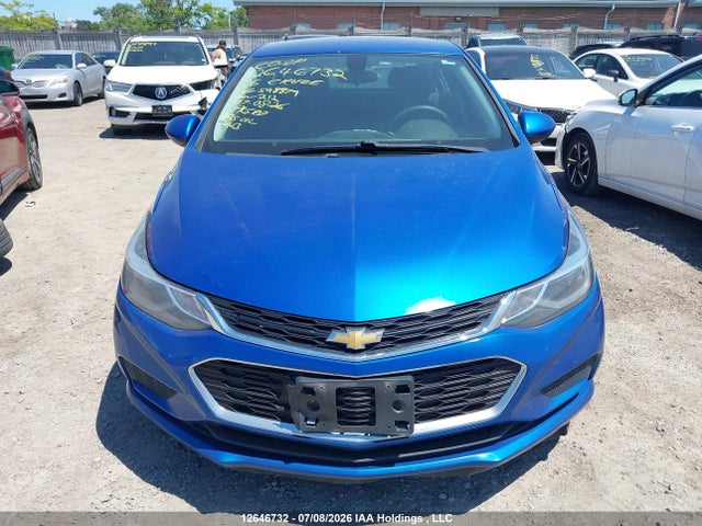 12646732 :رقم المزاد ، 3G1BE5SM7GS598879 vin ، 2016 Chevrolet Cruze Lt Auto مزاد بيع