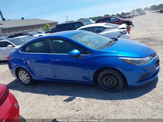 12646732 :رقم المزاد ، 3G1BE5SM7GS598879 vin ، 2016 Chevrolet Cruze Lt Auto مزاد بيع