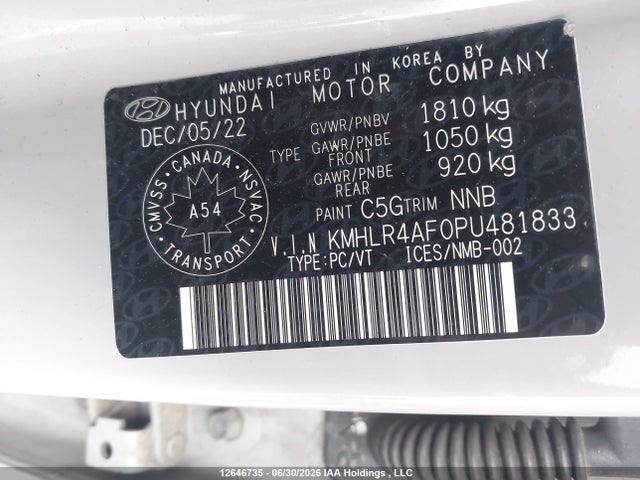 Продаж на аукціоні авто 2023 Hyundai Elantra N Line, vin: KMHLR4AF0PU481833, номер лоту: 12646735