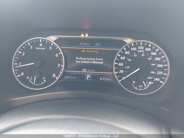 2025 Nissan Sentra Sv Cvt მანქანა იყიდება აუქციონზე, vin: 3N1AB8CV7SY371611, აუქციონის ნომერი: 12646741
