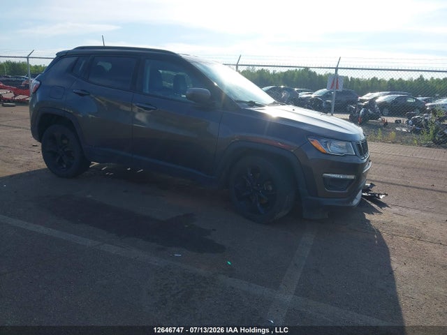 12646747 :رقم المزاد ، 3C4NJDBB4JT493646 vin ، 2018 Jeep Compass North مزاد بيع