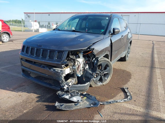 12646747 :رقم المزاد ، 3C4NJDBB4JT493646 vin ، 2018 Jeep Compass North مزاد بيع