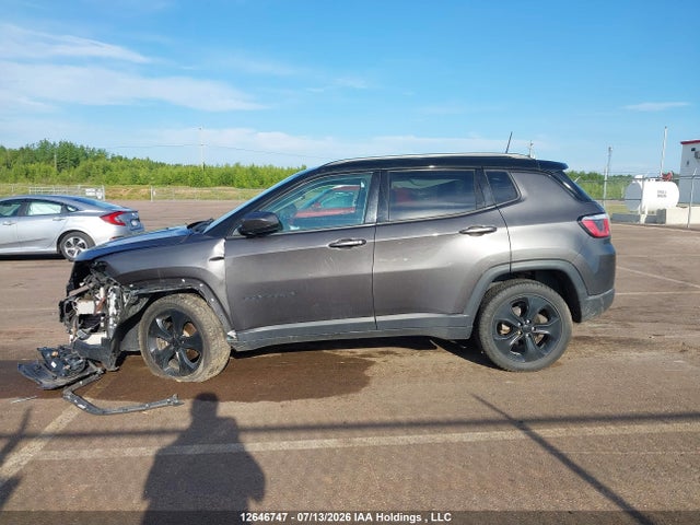 12646747 :رقم المزاد ، 3C4NJDBB4JT493646 vin ، 2018 Jeep Compass North مزاد بيع