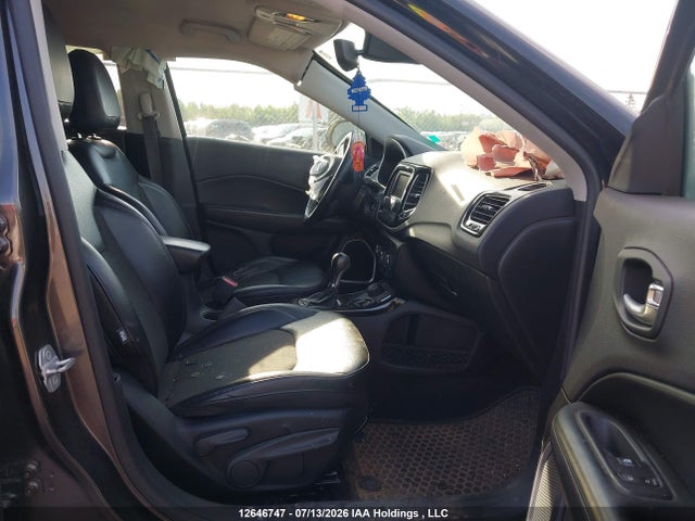 12646747 :رقم المزاد ، 3C4NJDBB4JT493646 vin ، 2018 Jeep Compass North مزاد بيع