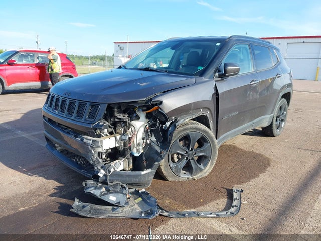 12646747 :رقم المزاد ، 3C4NJDBB4JT493646 vin ، 2018 Jeep Compass North مزاد بيع