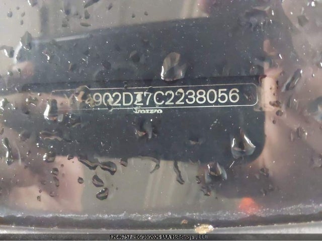 Aukcja sprzedaży 2012 Volvo Xc60 T6 T6, vin: YV4902DZ7C2238056, numer aukcji: 12646757