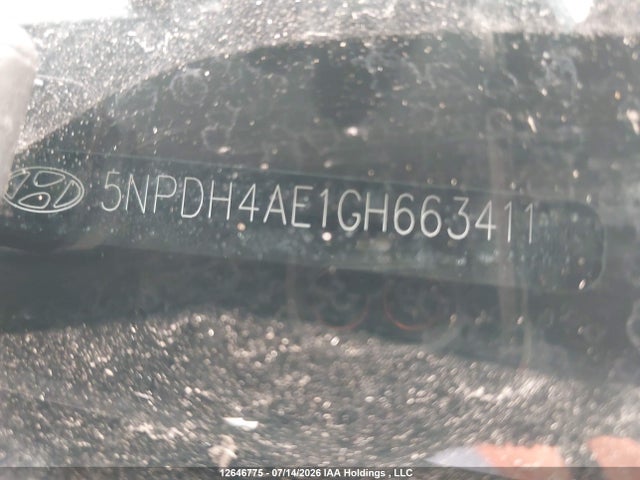 Продаж на аукціоні авто 2016 Hyundai Elantra Se/sport/limited, vin: 5NPDH4AE1GH663411, номер лоту: 12646775