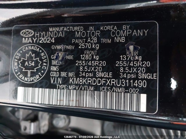 Продажа на аукционе авто 2024 Hyundai Ioniq 5 Preferred Long Range With Ultimate Package, vin: KM8KRDDFXRU311490, номер лота: 12646778