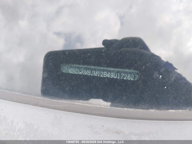 12646785 :رقم المزاد ، KM8JM12B49U172627 vin ، 2009 Hyundai Tucson مزاد بيع
