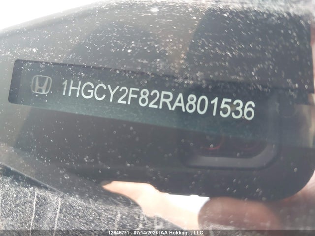 1HGCY2F82RA801536 Honda Accord Hybrid Touring