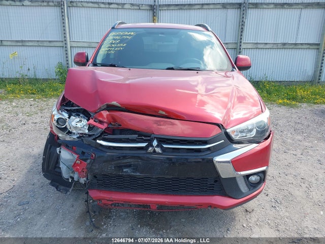 12646794 :رقم المزاد ، JA4AJ4AW4JZ606338 vin ، 2018 Mitsubishi Rvr Se Limited/gt مزاد بيع