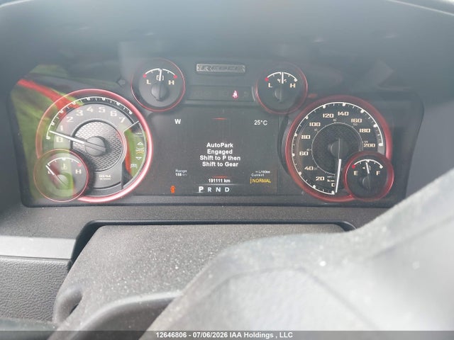 12646806 :رقم المزاد ، 1C6RR7YT2HS672024 vin ، 2017 Ram 1500 Rebel مزاد بيع
