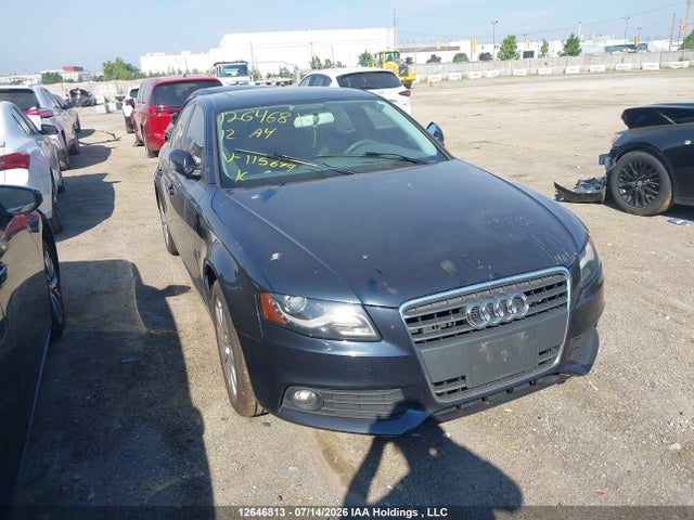 12646813 :رقم المزاد ، WAUBFCFL3CA115679 vin ، 2012 Audi A4 Premium مزاد بيع