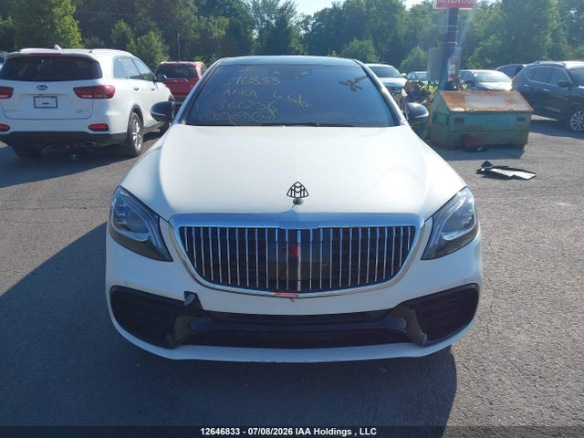 WDDUG8JB3JA366256 Mercedes-Benz Amg S 63 4matic
