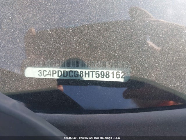 3C4PDDCG8HT598162 Dodge Journey