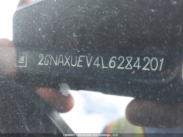 12646851 :رقم المزاد ، 2GNAXUEV4L6284201 vin ، 2020 Chevrolet Equinox Lt مزاد بيع
