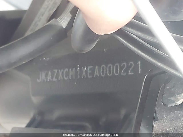Kawasaki Zx1000 M 2014 JKAZXCM1XEA000221 Image 10