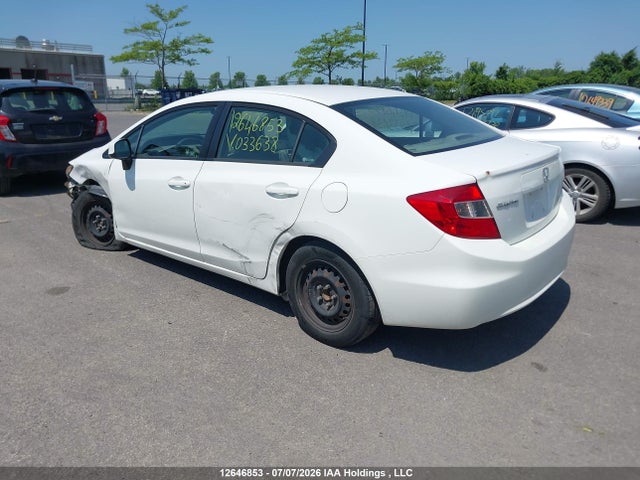 Продажа на аукционе авто 2012 Honda Civic Lx, vin: 2HGFB2E47CH033638, номер лота: 12646853