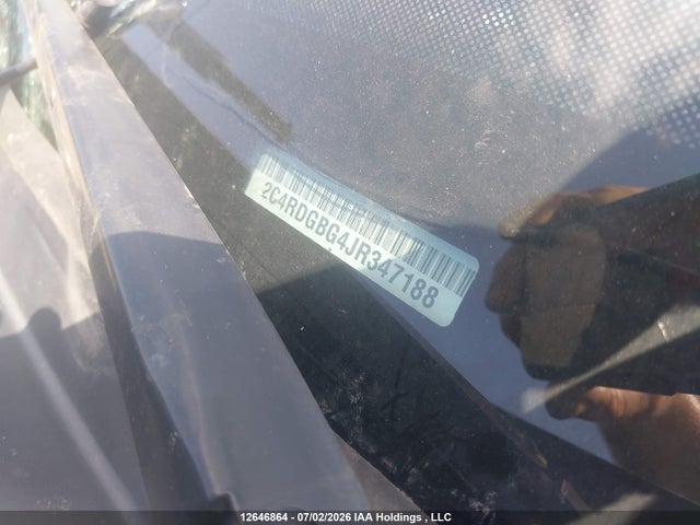 2C4RDGBG4JR347188 Dodge Grand Caravan Cvp/sxt