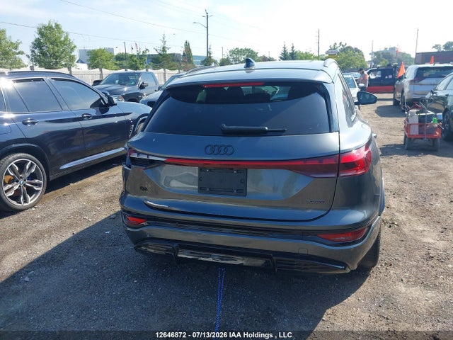 12646872 :رقم المزاد ، WA164BGF8SA031346 vin ، 2025 Audi Q6 E-tron مزاد بيع