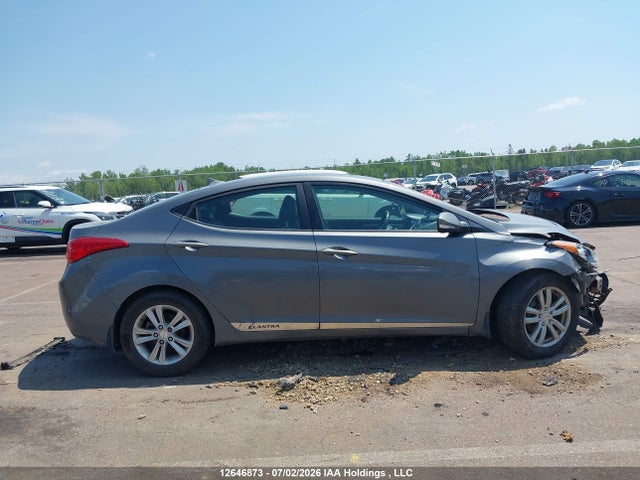 12646873 :رقم المزاد ، 5NPDH4AE6CH082562 vin ، 2012 Hyundai Elantra Gls/limited مزاد بيع
