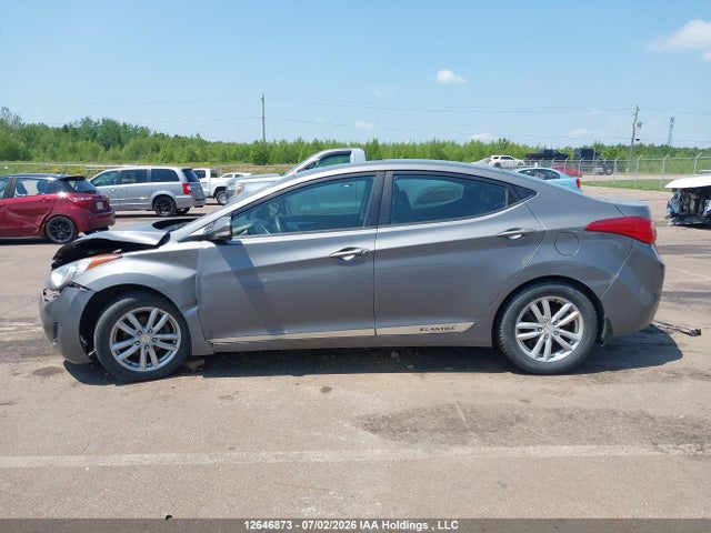 12646873 :رقم المزاد ، 5NPDH4AE6CH082562 vin ، 2012 Hyundai Elantra Gls/limited مزاد بيع