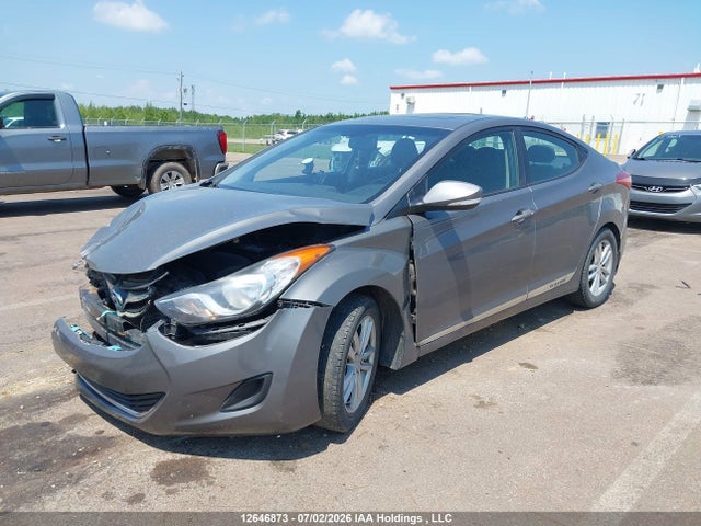 12646873 :رقم المزاد ، 5NPDH4AE6CH082562 vin ، 2012 Hyundai Elantra Gls/limited مزاد بيع