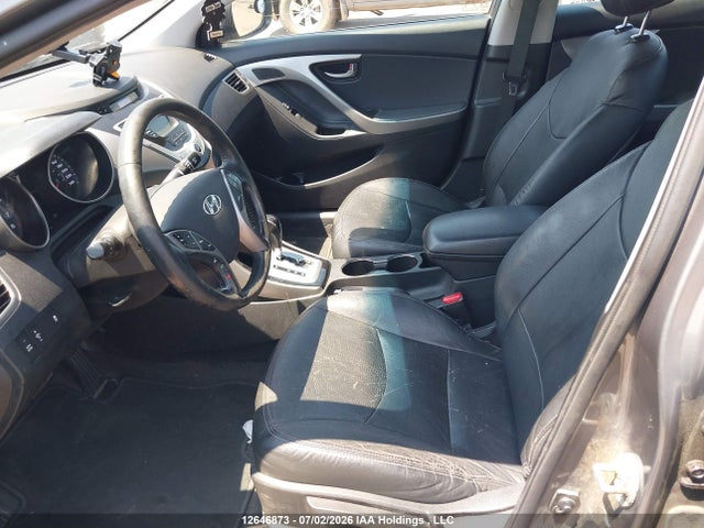 12646873 :رقم المزاد ، 5NPDH4AE6CH082562 vin ، 2012 Hyundai Elantra Gls/limited مزاد بيع